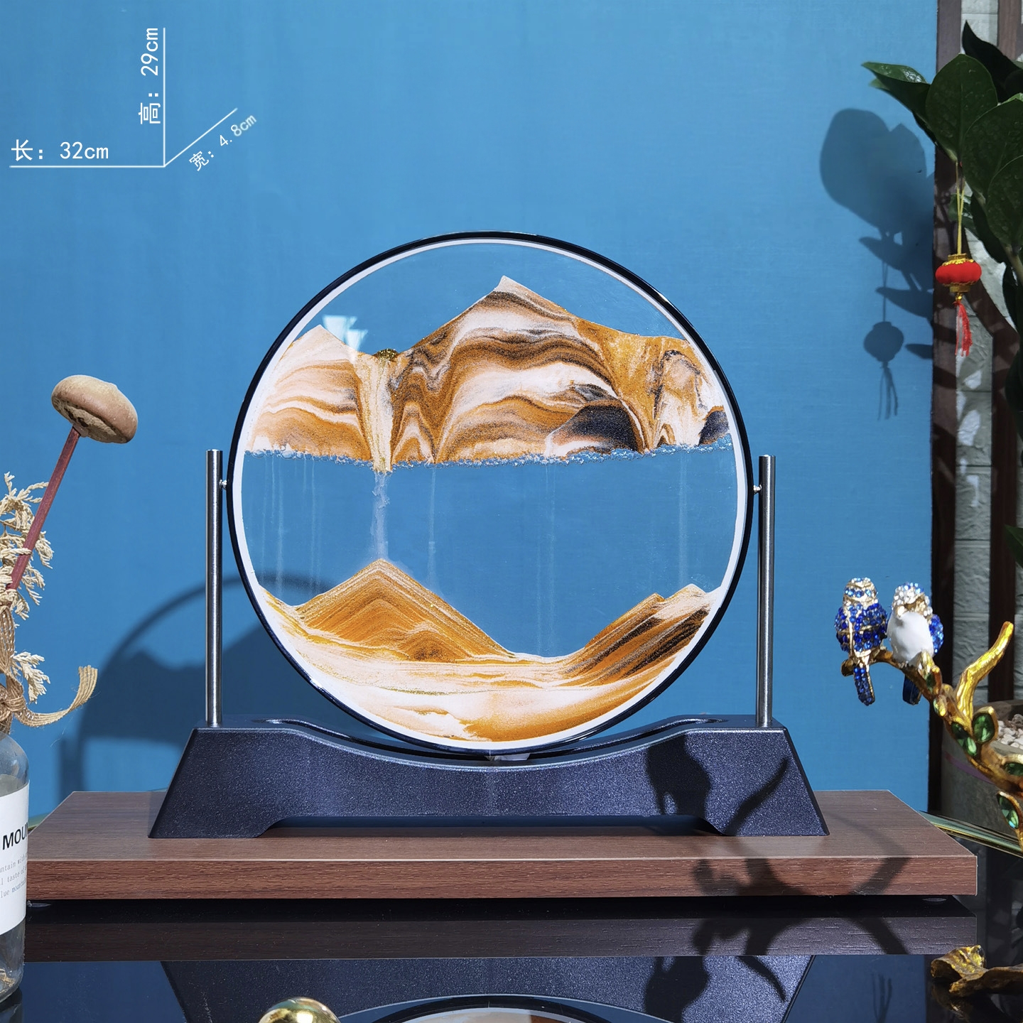 Rotatable Sandscape Moving San - Sand Art Picture 评论和价格