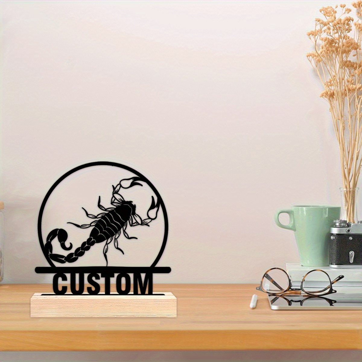 Custom Scorpion Metal Statue w - Home Decor Gothic 评论和价格