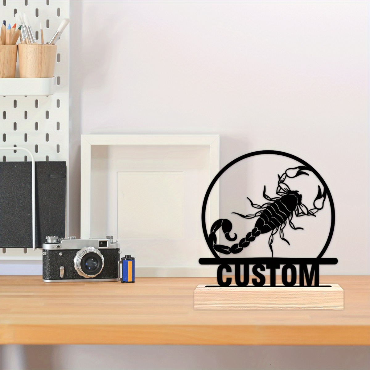 Custom Scorpion Metal Statue w - Home Decor Gothic 评论和价格