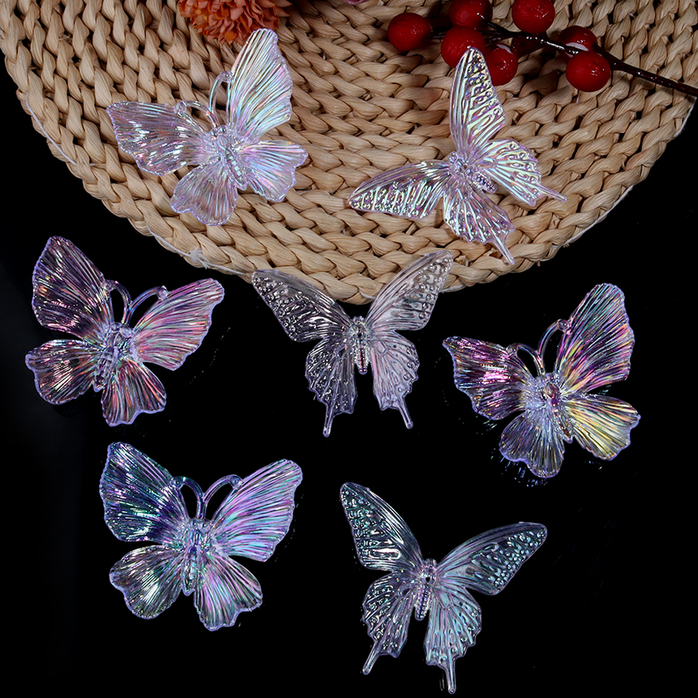 5pcs Acrylic Butterfly Gradien - Home Decor Manufacturers 评论和价格