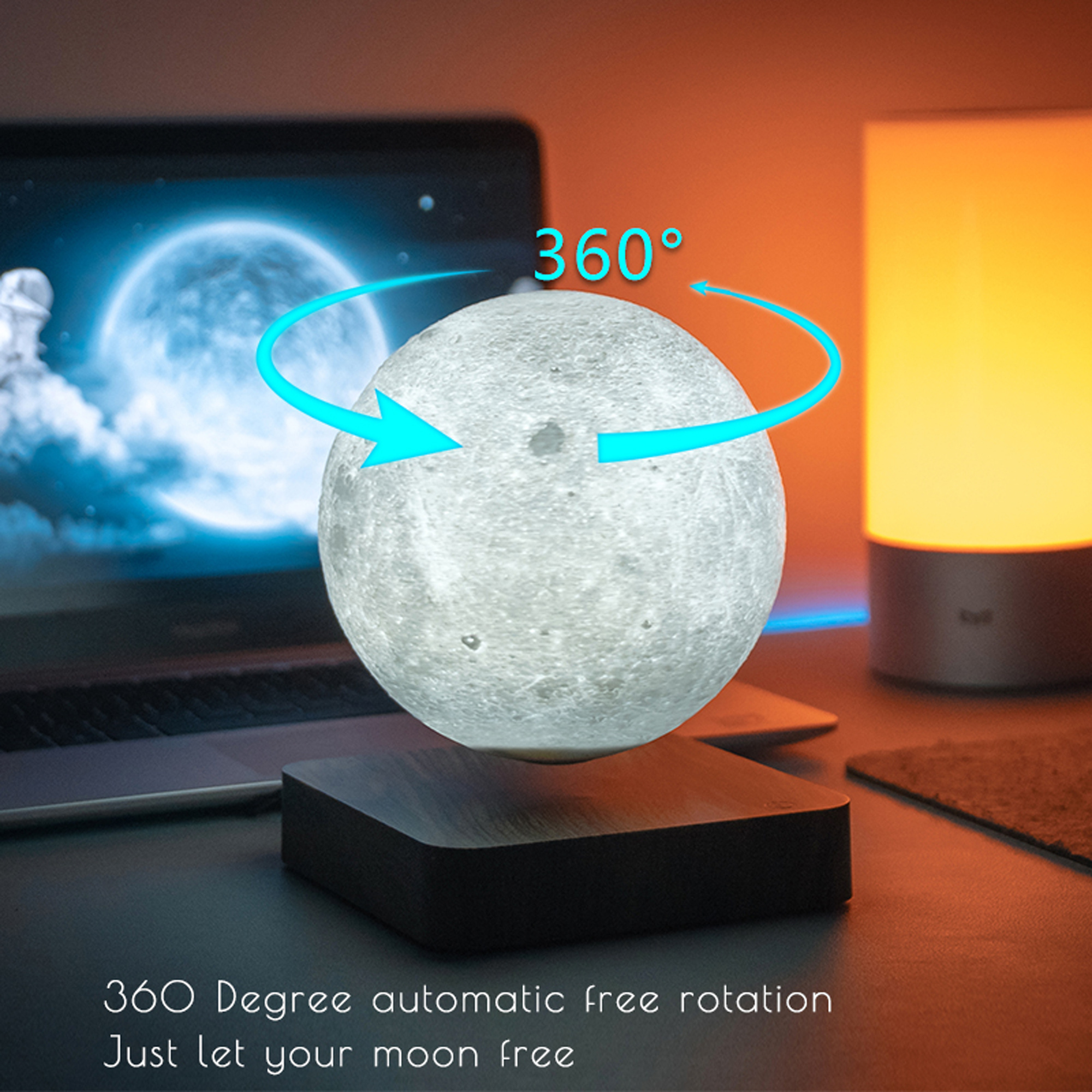 Minimalism Magnetic Levitation - Home Decor Lamp 评论和价格