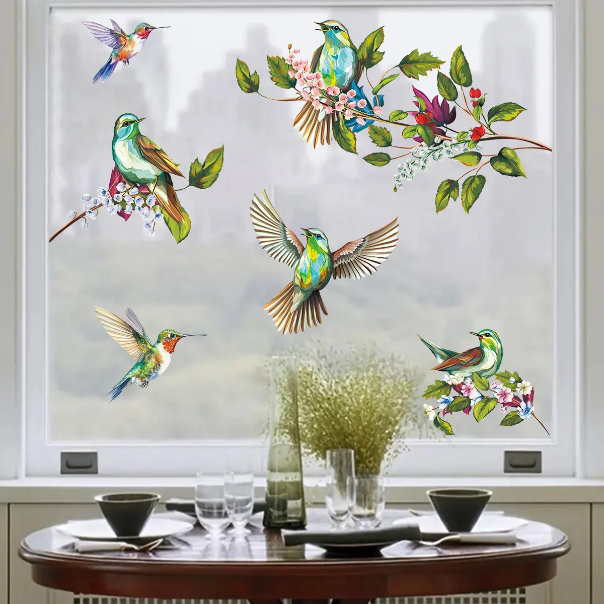 1Pc Watercolor Simulation Bird - Home Decor Aesthetic Pinterest 评论和价格