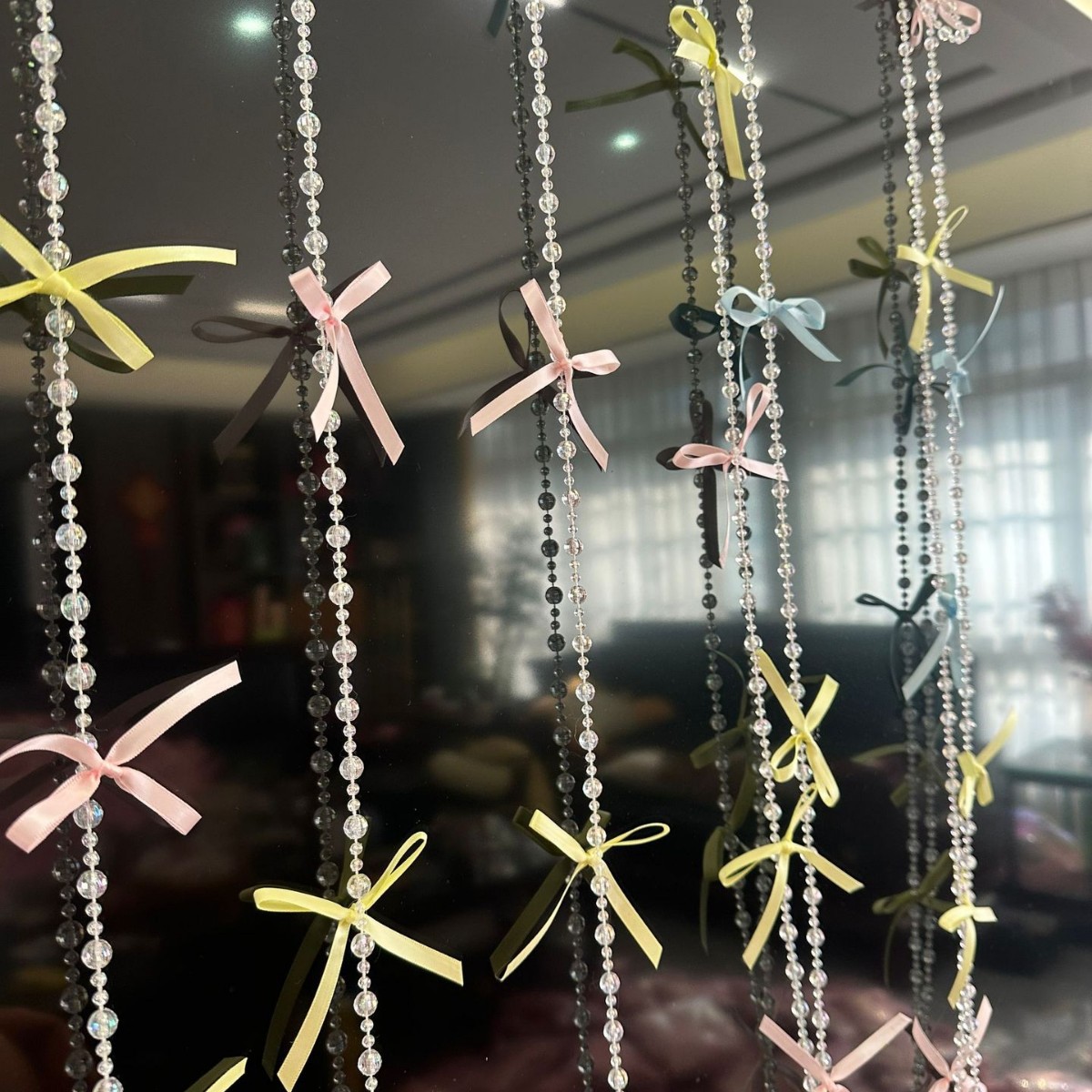 100 PCS Ballet-Style Bow Bead  - Home Decor Event 评论和价格