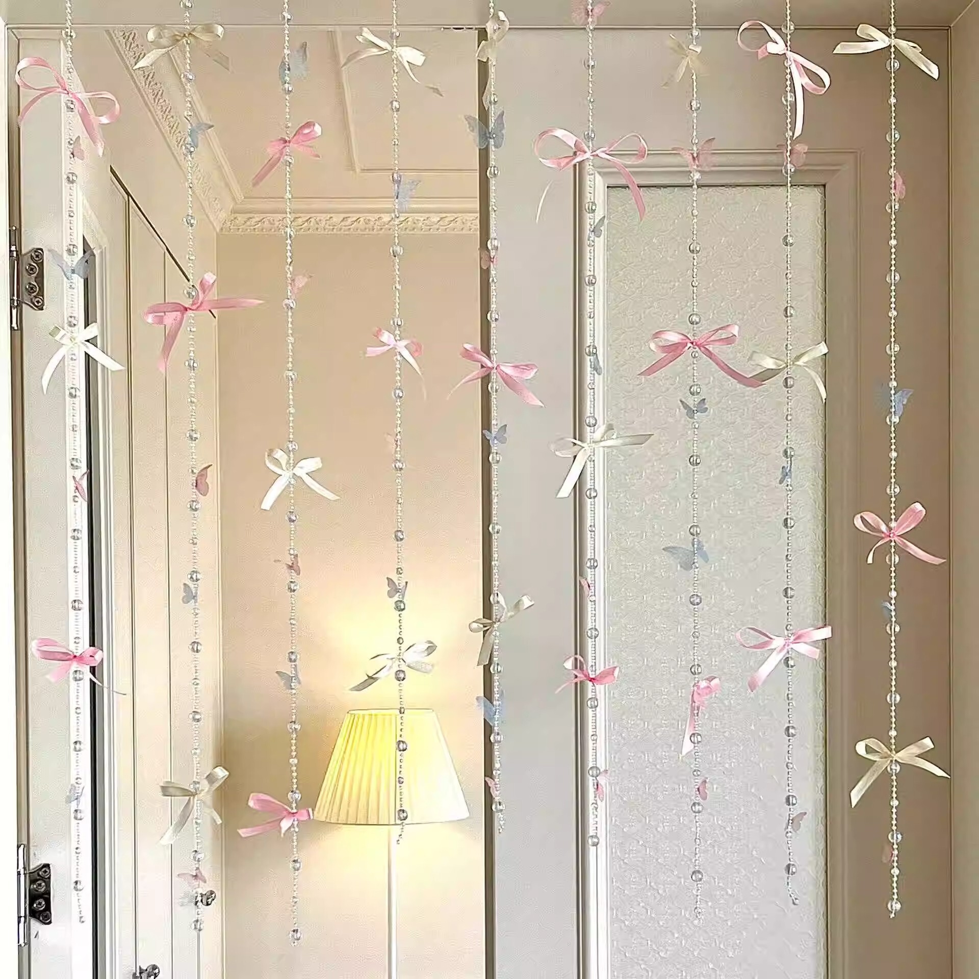 100 PCS Ballet-Style Bow Bead  - Home Decor Event 评论和价格