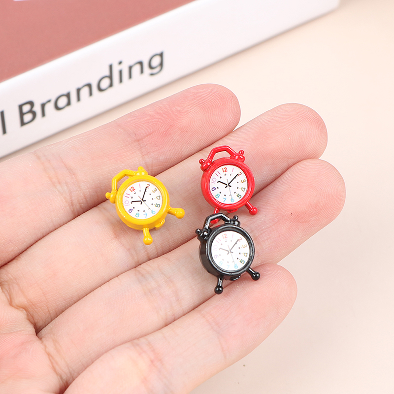 1PC 1:12 Scale Alarm Clock Dol - Home Decor Manufacturers 评论和价格