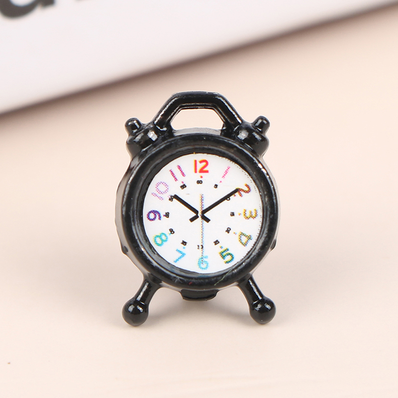 1PC 1:12 Scale Alarm Clock Dol - Home Decor Manufacturers 评论和价格