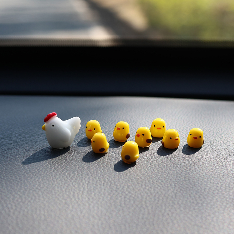 Cute Mini Chickens Car Dashboa - Home Decor Aesthetic Pinterest 评论和价格