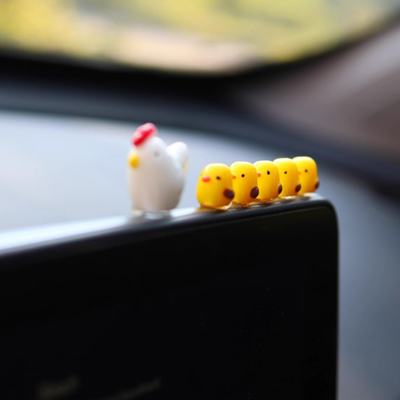 Cute Mini Chickens Car Dashboa - Home Decor Aesthetic Pinterest 评论和价格