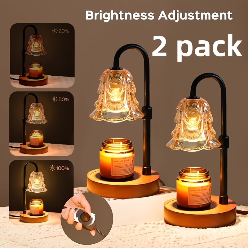 us2-Pack Candle Warmer Lamp, C - Home Decor Lamp 评论和价格