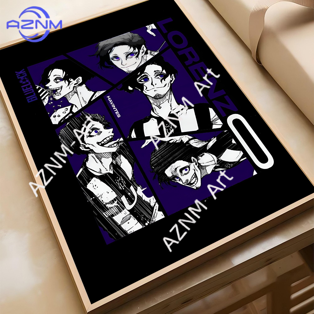 Anime Blue Lock Poster Poster  - Home Decor Scrap 评论和价格