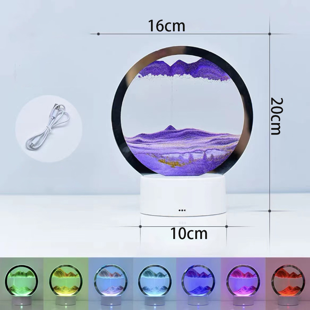 Creative hourglass luminous qu - Sand Art Picture 评论和价格