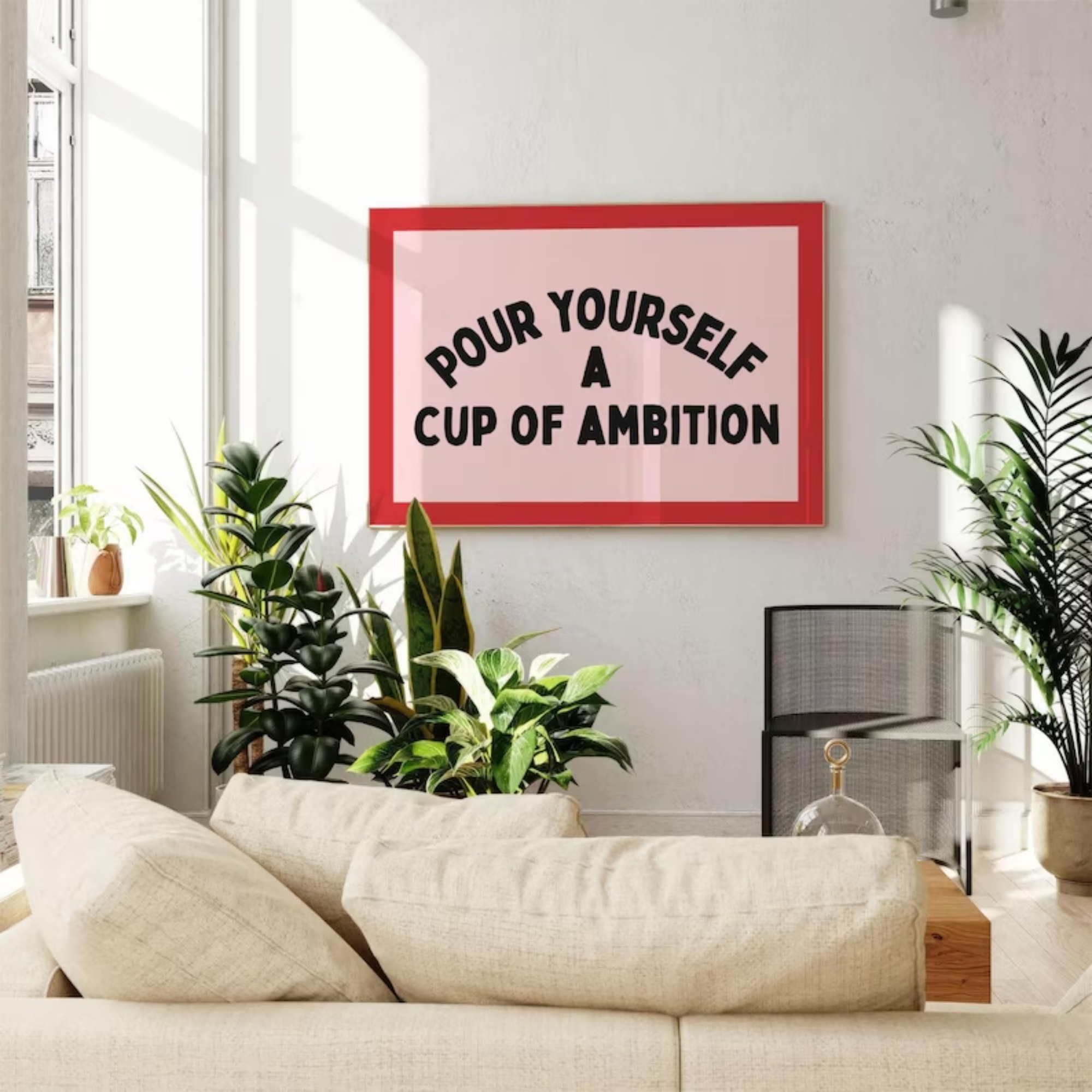 Pour Yourself A Cup Of Ambitio - Home Decor Dopamine 评论和价格