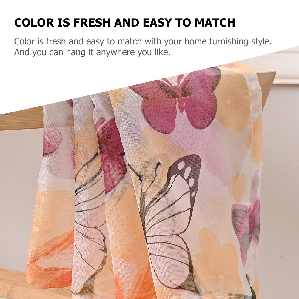 Sheer Curtain Panels Elegant H - Home Decor Curtain 评论和价格