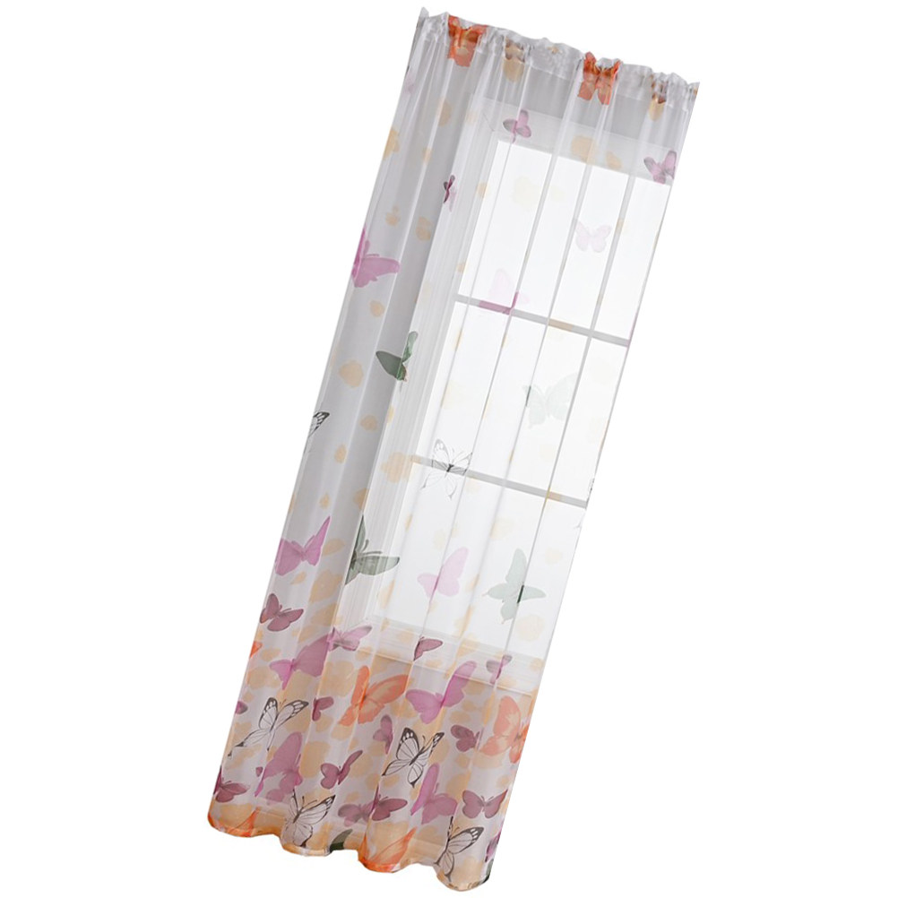 Sheer Curtain Panels Elegant H - Home Decor Curtain 评论和价格