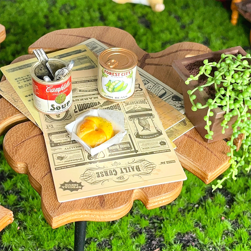 5Pcs Dollhouse Miniature Kraft - Home Decor Scrap 评论和价格
