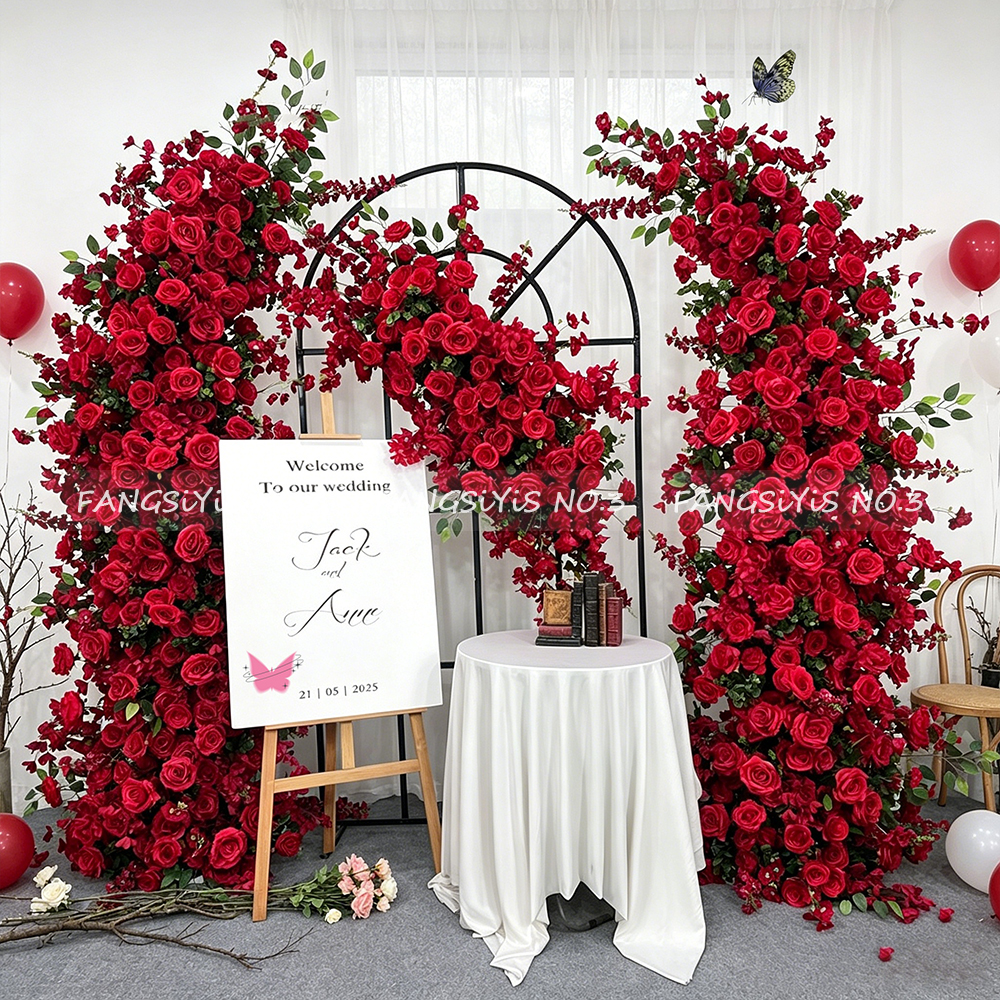 Artificial Pink Rose Arch with - Home Decor Event 评论和价格