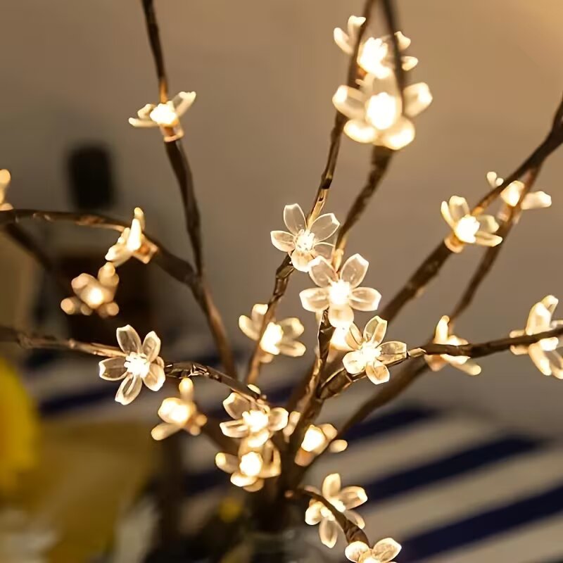 1/2PC 20LED Cherry Blossom Tre - Home Decor Inspo 评论和价格