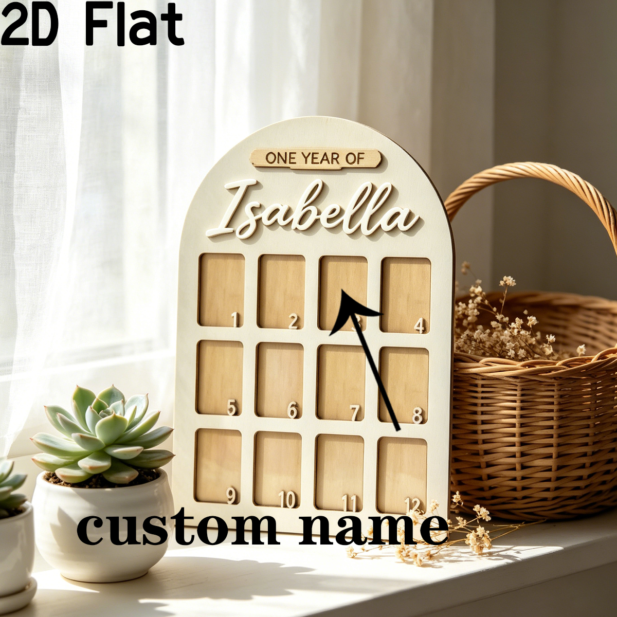 1Pc Custom Photo Record Board  - Home Decor Inspo 评论和价格