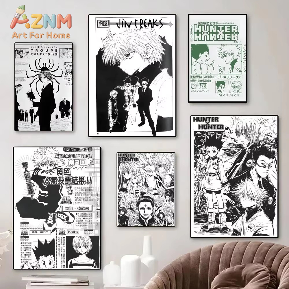 1pcs H-Hunter x hunter Paper P - Home Decor Scrap 评论和价格