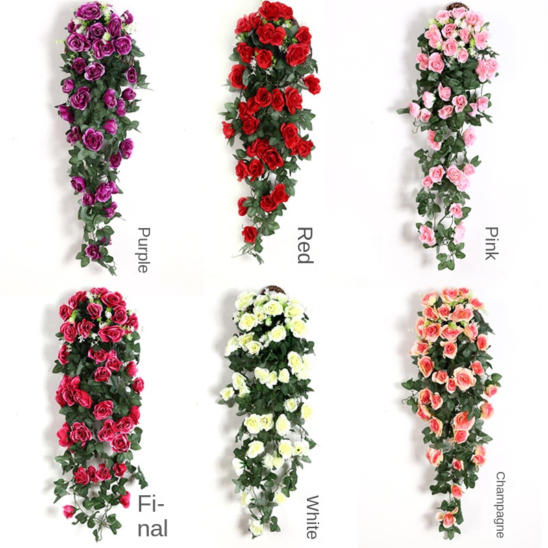 Artificial Hanging Flowers Fak - Victory Home Decor 评论和价格