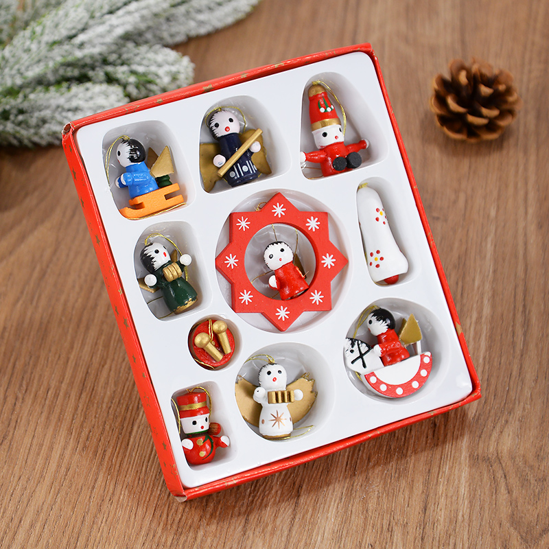 Wooden Train Pendants Christma - Home Decor Trends 2025 评论和价格