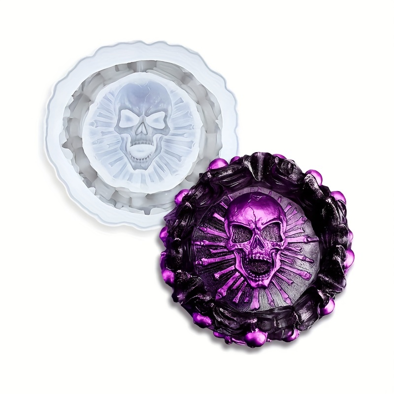 Ashtray mold, skull DIY craft  - Home Decor Manufacturers 评论和价格