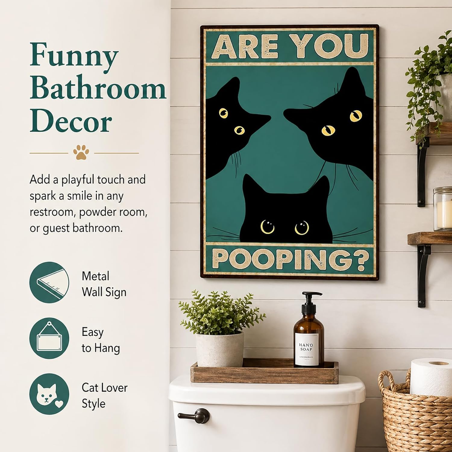 Vintage Decor Black Cat Wall A - Home Decor Gothic 评论和价格