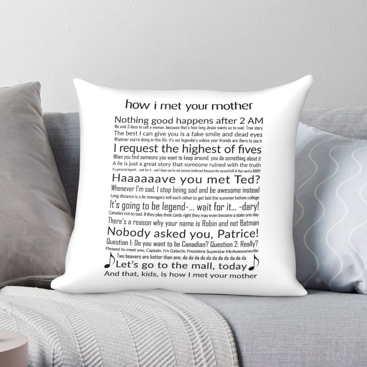 How I Met Your Mother Best Quo - Home Decor How To 评论和价格