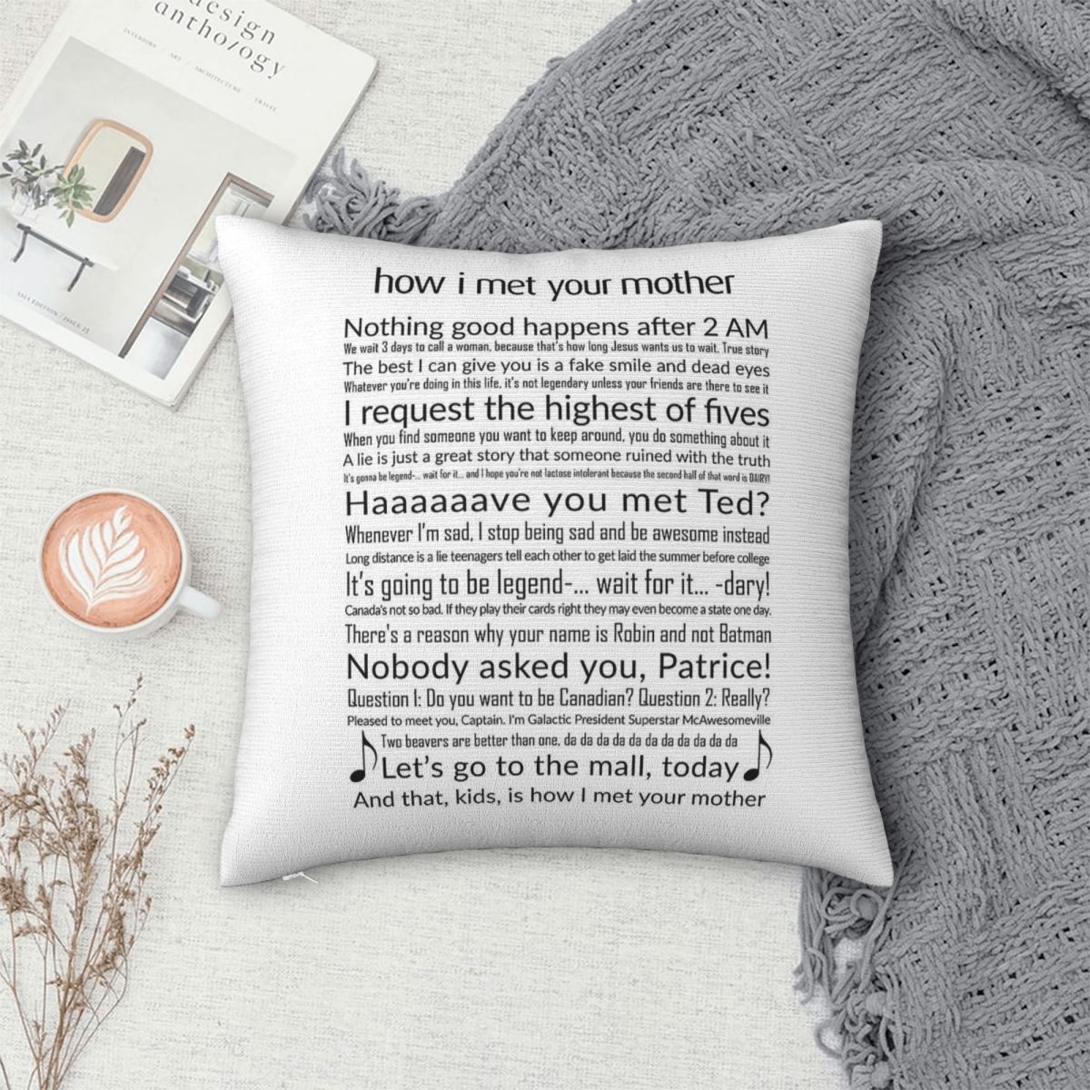 How I Met Your Mother Best Quo - Home Decor How To 评论和价格