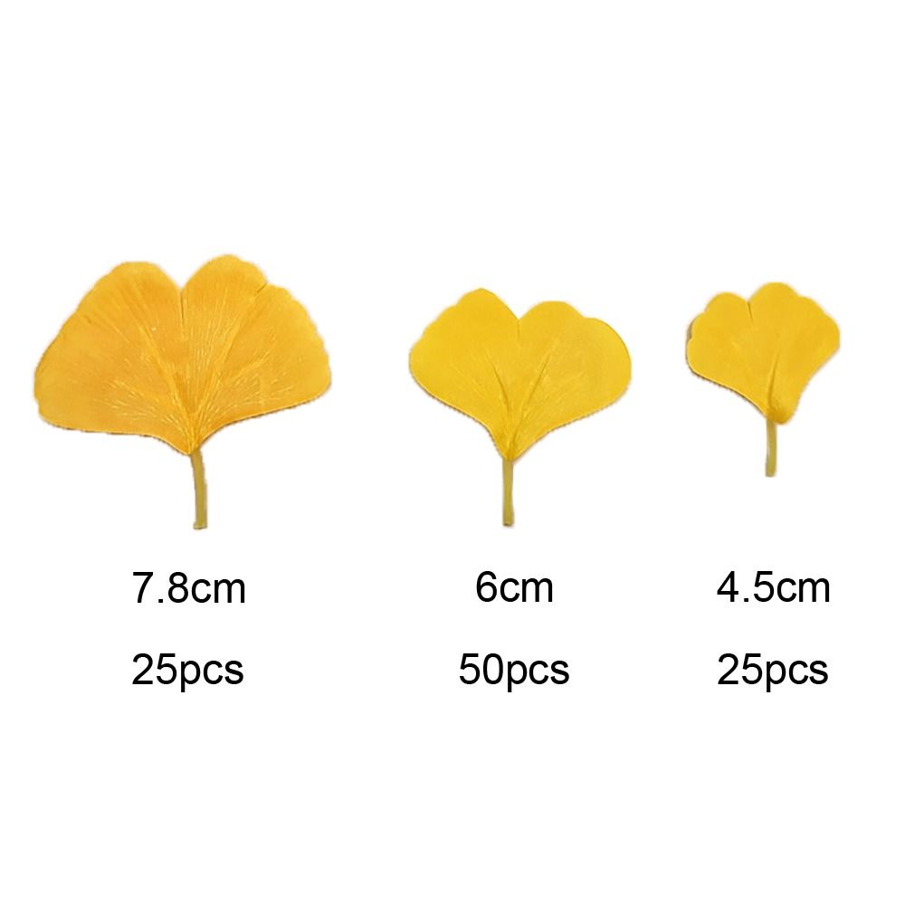 100PCS Artificail Ginkgo Leave - Victory Home Decor 评论和价格