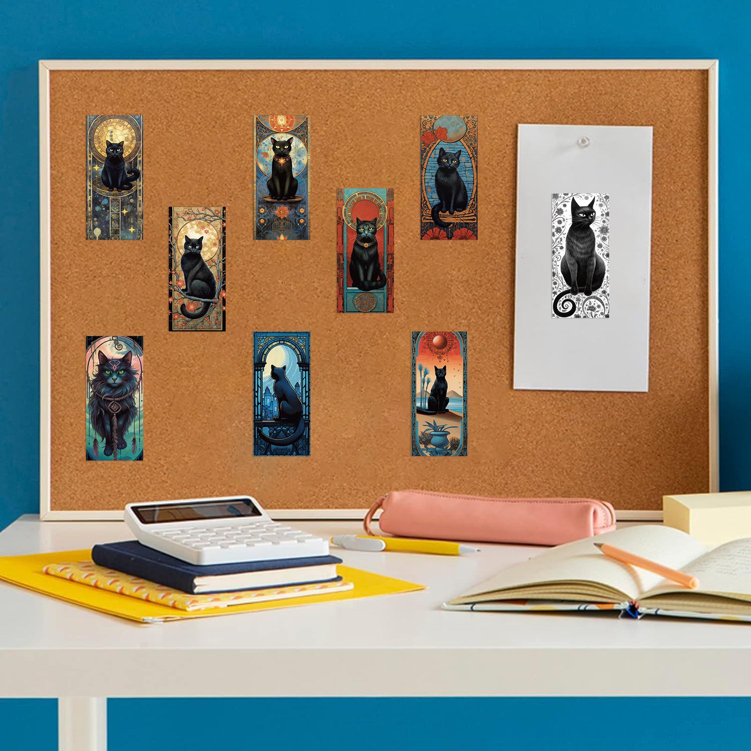 60PCS Dark Gothic Black Cat Ho - Home Decor Gothic 评论和价格