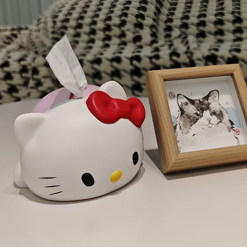 Cute Hello Kitty Tissue Box Ca - Home Decor Scrap 评论和价格