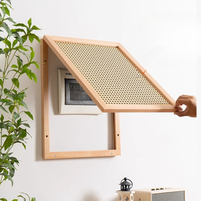 Wood Woven Rattan Electrical B - Home Decor Furniture 评论和价格
