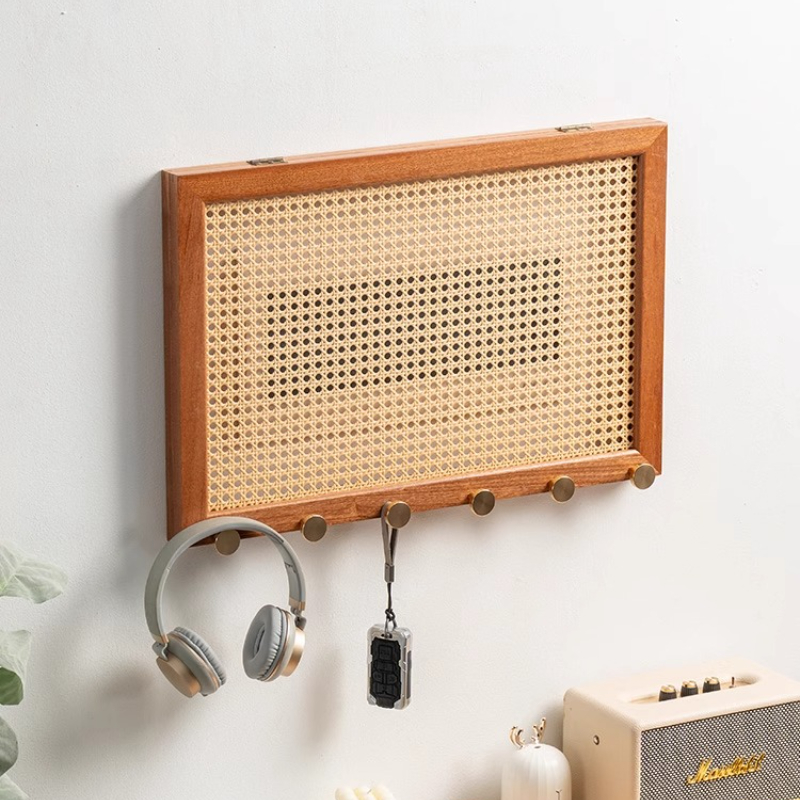Wood Woven Rattan Electrical B - Home Decor Furniture 评论和价格