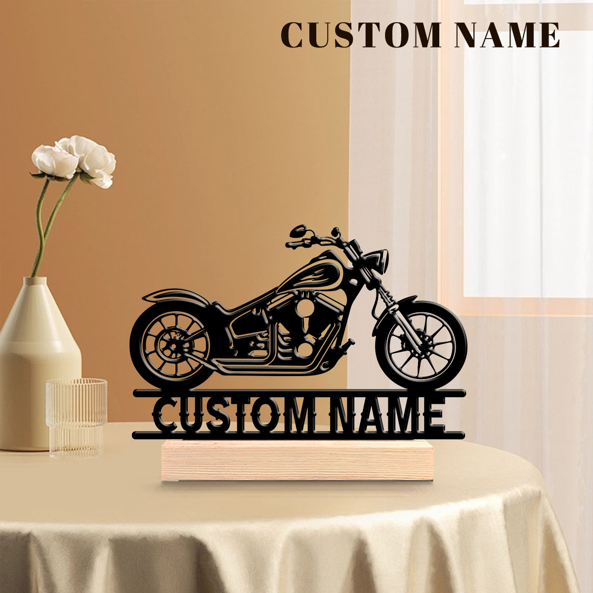1Pc Csutom Name Road Motorbike - Home Decor Inspo 评论和价格