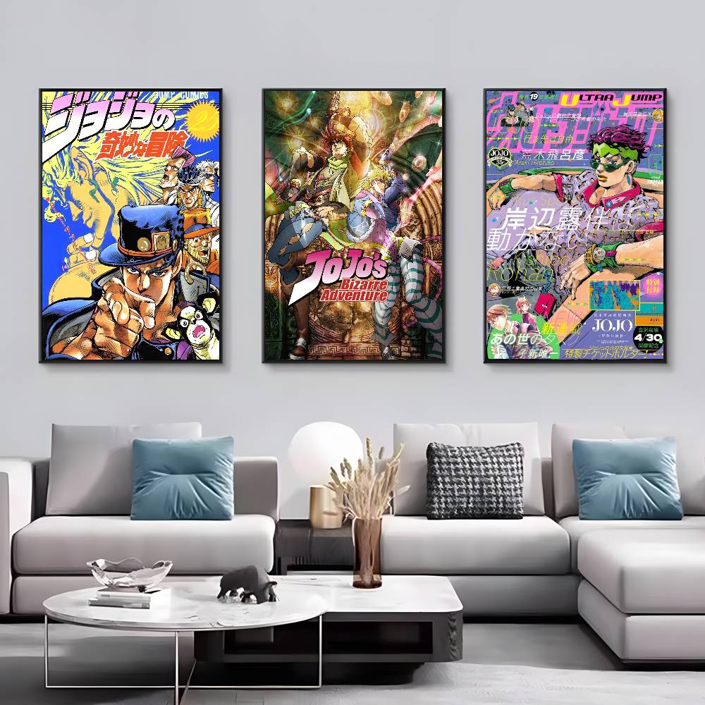 Anime JoJos B-Bizarres Adventu - Home Decor Scrap 评论和价格