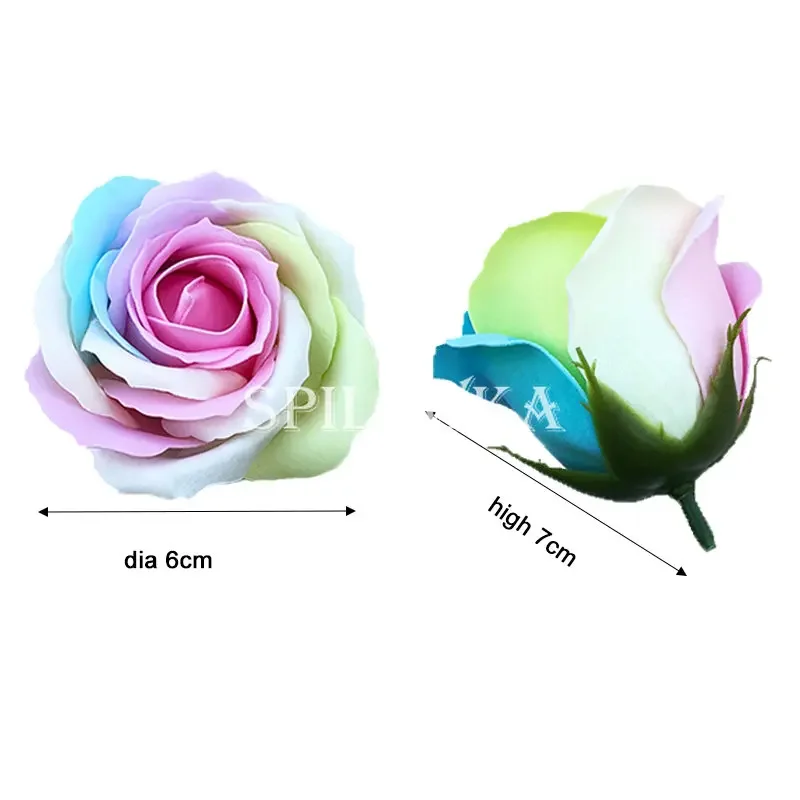 Spilewka 6X7cm Colorful Rose A - Home Decor Scrap 评论和价格