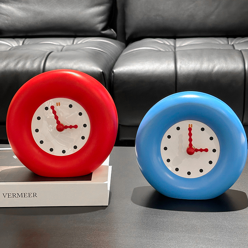 Modern Art Dopamine Clock Orna - Home Decor Dopamine 评论和价格