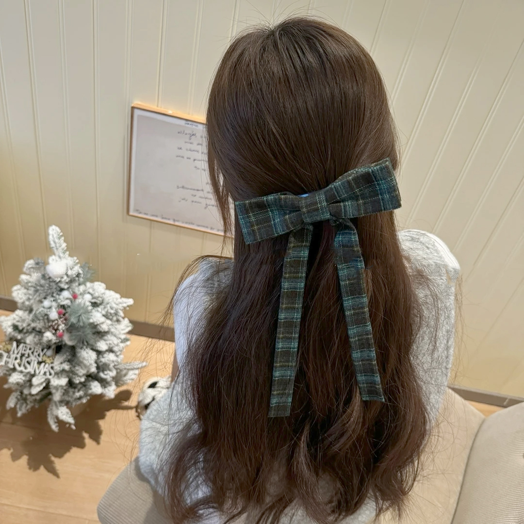 2025 Elegant Plaid Ribbon Bow  - Home Decor Trends 2025 评论和价格