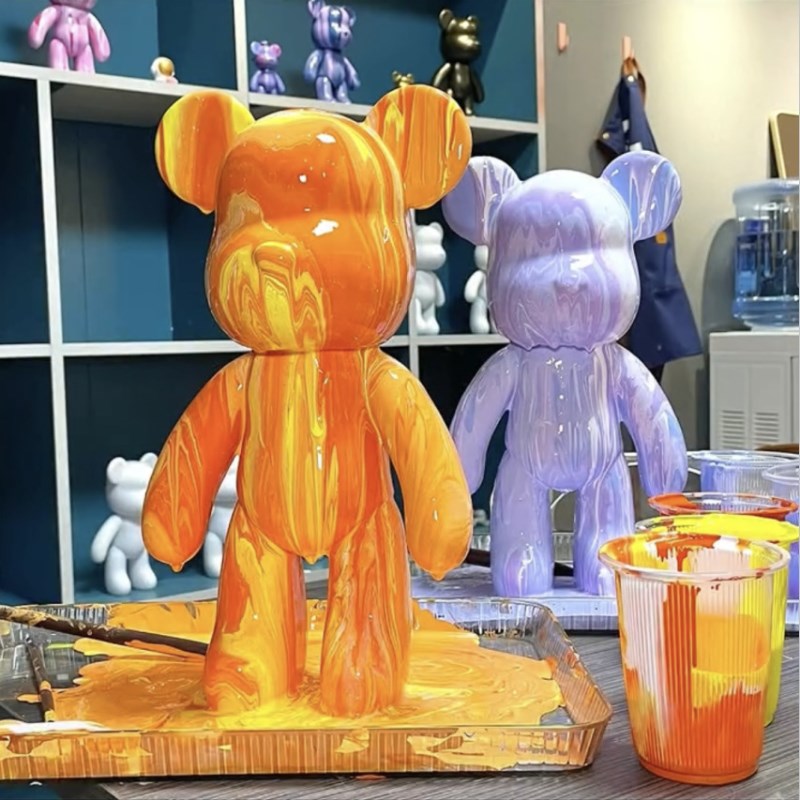 DIY Fluid Bear Sculpture Handm - Home Decor Aesthetic Pinterest 评论和价格