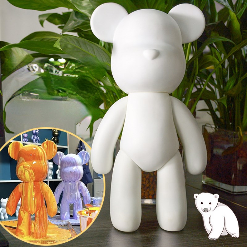 DIY Fluid Bear Sculpture Handm - Home Decor Aesthetic Pinterest 评论和价格